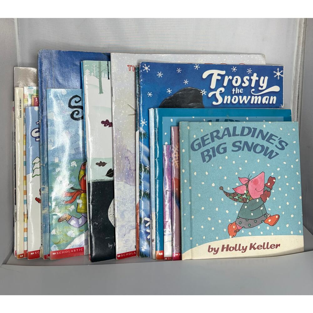 22 Winter Children Picture Book Bundle Scholastic Books Children Books